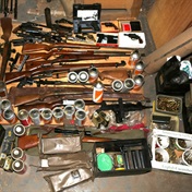 Man arrested with over 40 firearms!