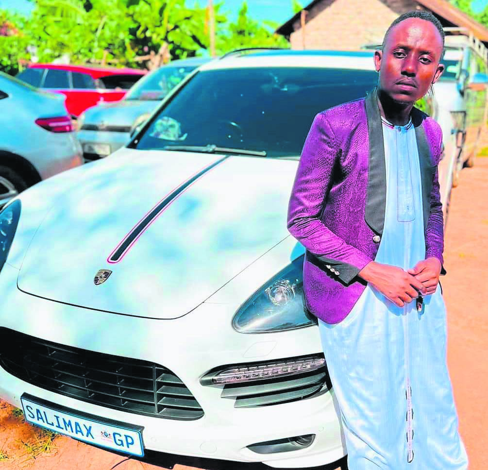 The foreign national who calls himself DJ Salimax is wanted for allegedly defrauding a woman. 