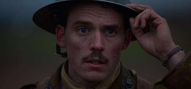 Sam Claflin in a scene from the movie Journey's End. (Empire Entertainment)