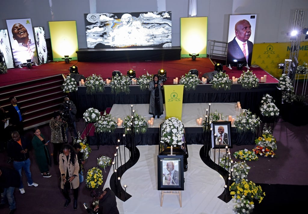 The funeral service of Mamelodi Sundowns' Alex Shakoane in Mamelodi, Pretoria.