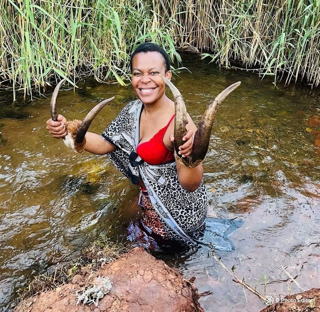 Zodwa Wabantu has accepted her ancestral calling. Photo from Instagram. 