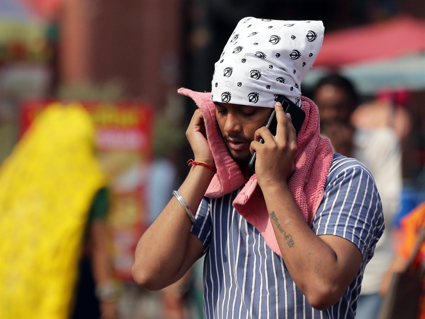 India is suffering amid an extreme heatwave.