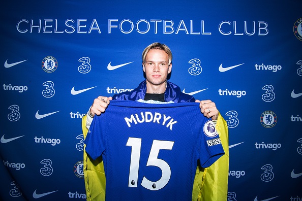 Mykhaylo Mudryk – has joined Chelsea from Shakhtar Donetsk for €70m 