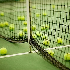 Tennis net balls (File)