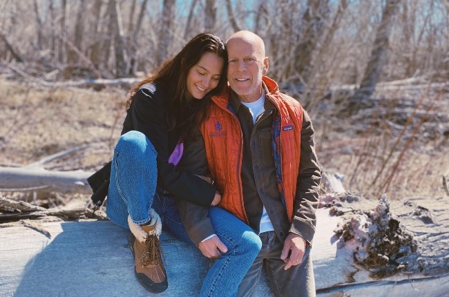 Emma Heming and Bruce Willis in the photo she shared on her Instagram. (PHOTO: Instagram/EmmaHeming)