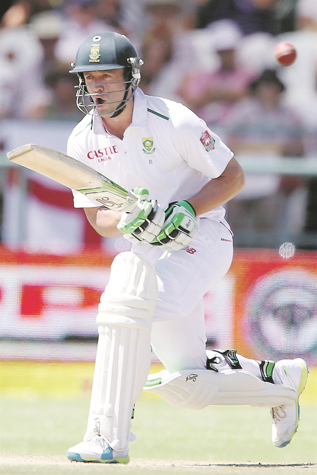 skipper? The jury is out on whether stand-in SA test captain AB de Villiers should be appointed permanently   PHOTO: Carl Fourie / Gallo Images 