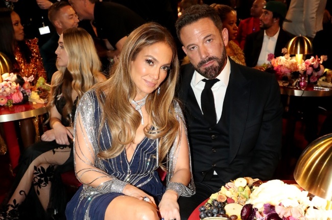 The look that said, “Get me outta here”, at the recent Grammy Awards ceremony with wife J Lo. (PHOTO: Gallo Images/Getty Images)
