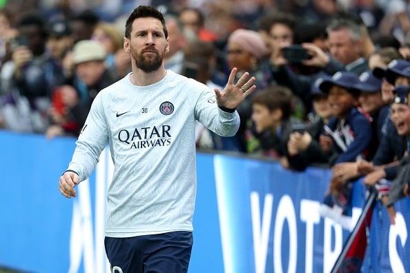 Lionel Messi was often booed by sections of the Paris Saint-Germain fan base