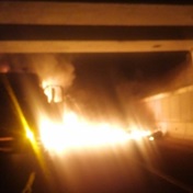 WATCH | N1 in Pretoria closed after trucks collide, catch fire