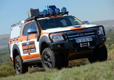 <B>ONLY THE STRONG:</B> Hundreds of 4x4 enthusiasts entered the Ford Ranger Odyssey Africa 2013 competition, but only 10 will make it through to the competition. <i>Image: Quickpic</i> 