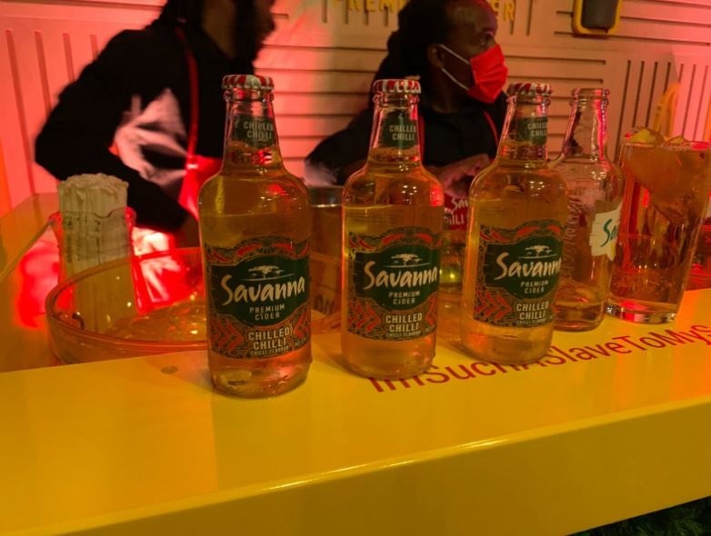 Savanna Chilled Chilli event at the BS Bar Parkhur