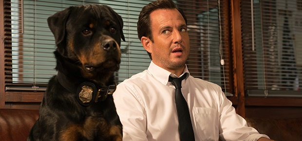 Max (voiced by Ludacris) and Will Arnett in a scene from the movie Show Dogs. (Ster-Kinekor)
