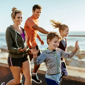 Exercise with your family and reap big benefits. 