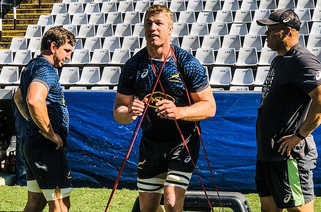 Springboks Darunter Der Verletzte Kolisi Und Etzebeth Bereiten Sich Mit Dem Camp In Durban