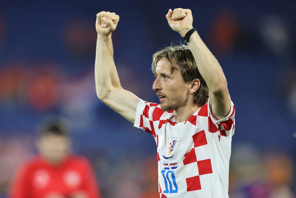 Modric becomes most-capped Croatia player of all time