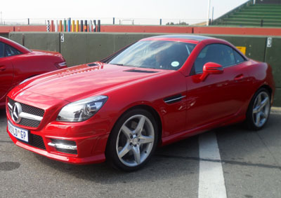 <b>AND THAT MAKES THREE...</B> Mercedes-Benz SA has added its SLK 250 BlueEfficiency to its iconic roadster model line-up. <i>Image: JANINE-LEE GORDON</I>
