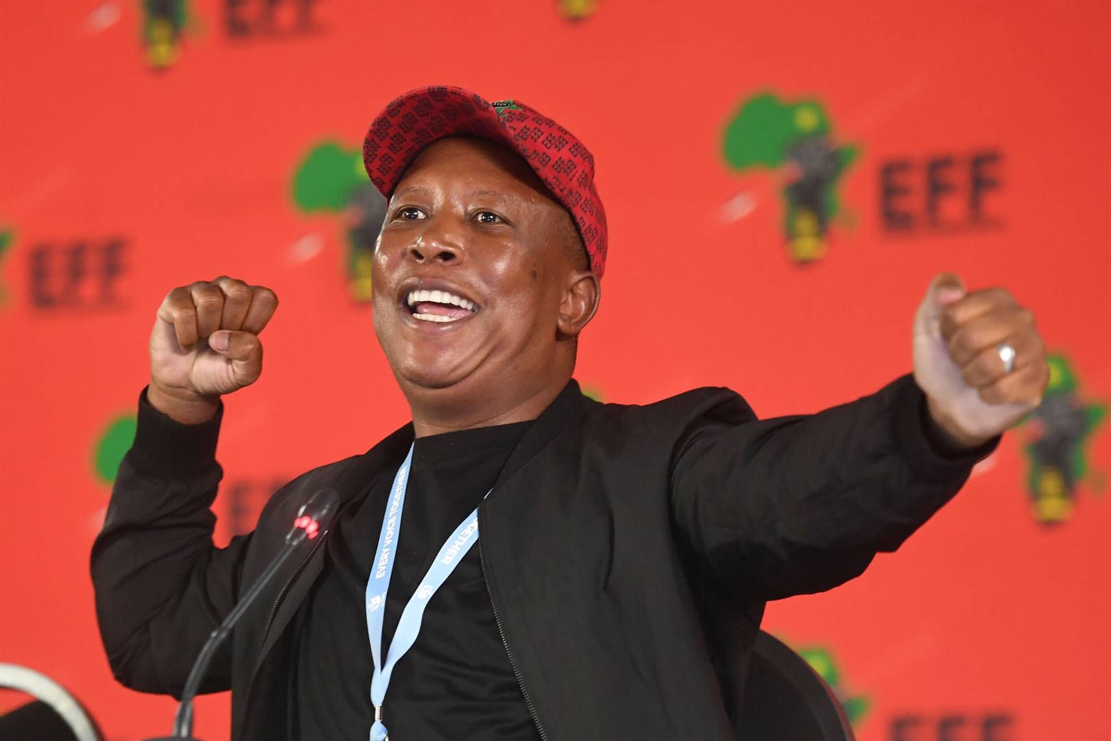 EFF leader Julius Malema confirmed that coalition talks between his party and others were at an advanced stage. Photo: Deaan Vivier