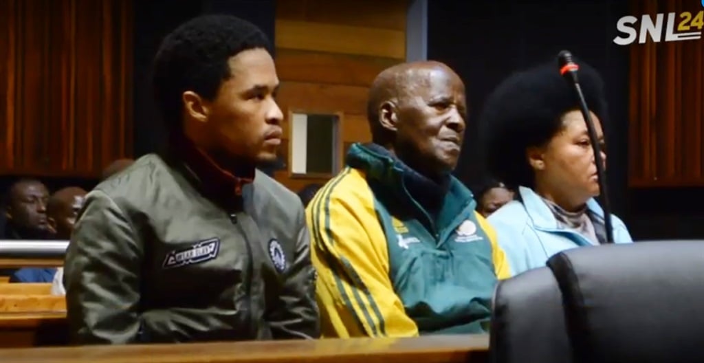 Accused, Louis Tshakoane junior, Louis Tshakoane  and Nkopane Suzan Tshakoane appeared at the Palm Ridge Specialised Commercial Crimes Court. Photo by Happy Mnguni