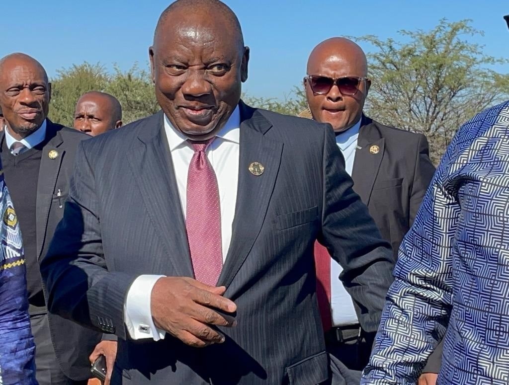 President Cyril Ramaphosa said the war in Ukraine has a negative impact on the African continent and many other countries in the world. Photo by Kgalalelo Tlhoaele