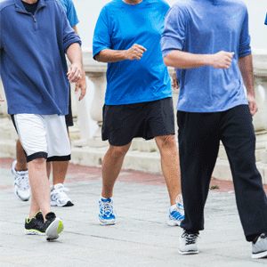 Keeping fit may make a stroke less severe. 