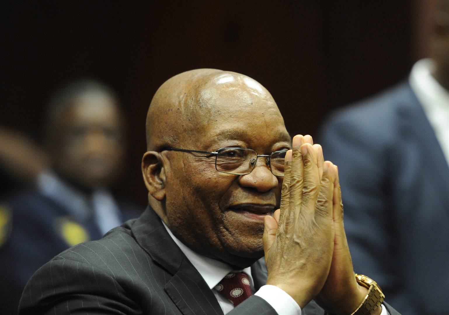 Oudpres. Jacob Zuma  Foto: Felix Dlangamandla