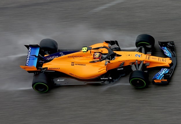 McLaren rain