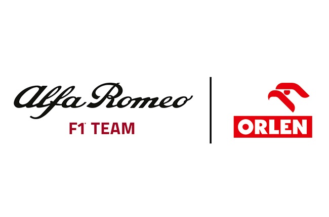 The new logo for the 2022 Alfa Romeo F1 Team ORLEN.