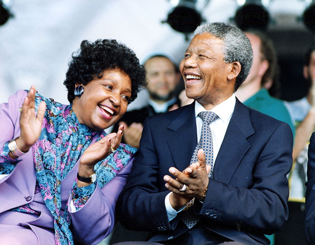 Nelson Mandela and Winnie Mandela enjoy a warm welcome at Queens Park, Toronto. The fall of the Soviet Union led to negotiations towards democracy, and the release of Mandela taking place, writes the author. (Photo: Colin McConnell/Toronto Star/Getty Images)