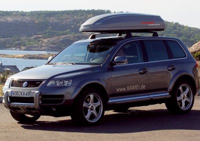 <b>FROM ROOF-RACKS TO BUMPER PROTECTION:</b> Head to the 2013 Johannesburg Motor Show for the latest in gadgets. Pictured here is a Kamei roof box. <i>Image: KAMEI</i>