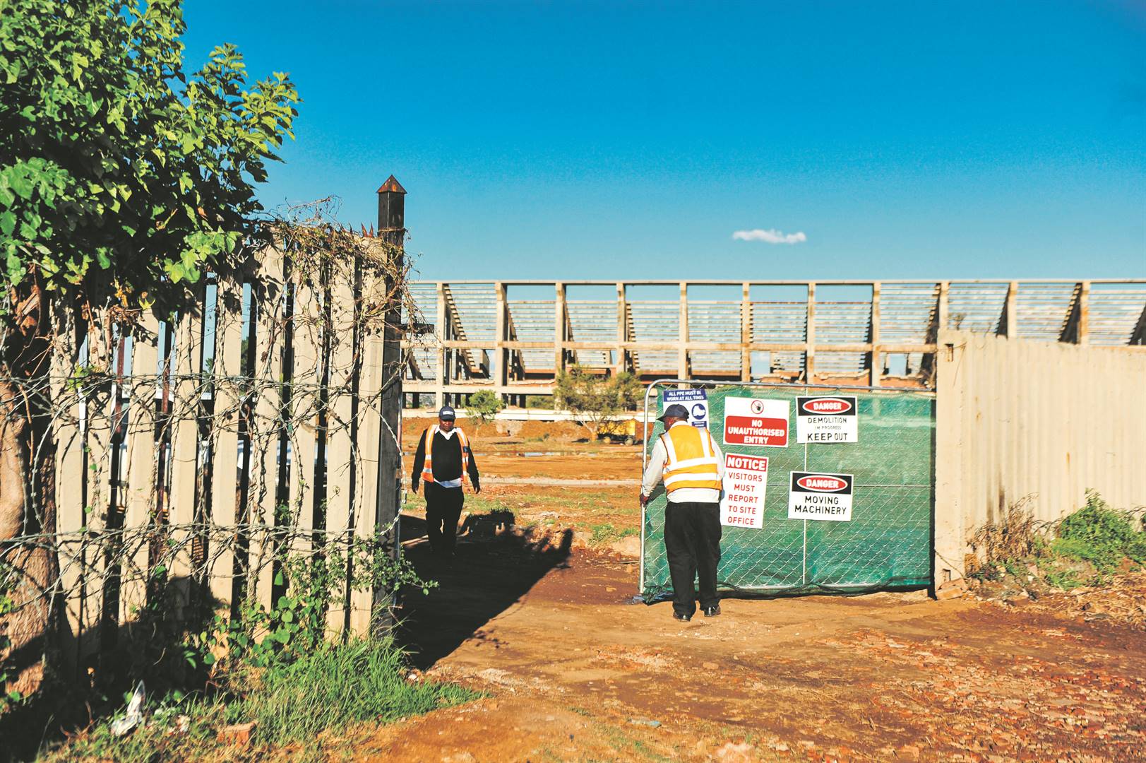 HM Pitje Stadium in Mamelodi is going to be demolished. Photo: Rosetta Msimango
