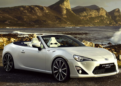 <b>SUPER STAR?</B> The Toyota 86 Convertible Concept will be one of the highlights at the 2013 Johannesburg International Motor Show in October. <i>Image: Toyota</i>