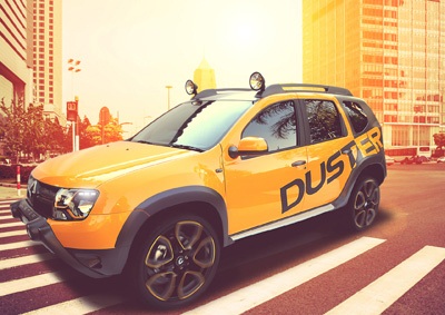 <b>FRENCH TERMINATOR?</B> Renault SA has just unveiled the Duster Detour at the 2013 Joburg motor show on Wednesday, Oct 16. <i>Image: Quickpic</i>