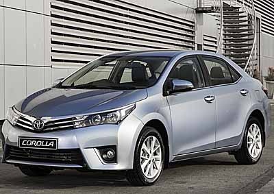 <b> SHINING BRIGHT:</b> Toyota SA is proud to present its all-new Corolla at the 2013 Joburg motor show from Oct 18-22. <i>Image: Quickpic</i>