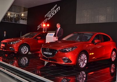 <b>NEXT-GEN MAZDA3 FOR SA:</b>The new Mazda3, to be launched in South Africa in 2014, makes its debut at the 2013 Johannesburg Motor Show.<i>Image: MAZDA</i>