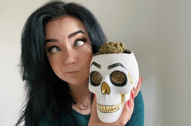 Durbanite Crystal entertains her 6,4 million TikTok followers with her bendy face and funny sketches. (PHOTO: Supplied)