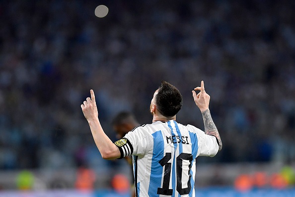 Lionel Messi has surpassed the 100-goal mark for Argentina. 
