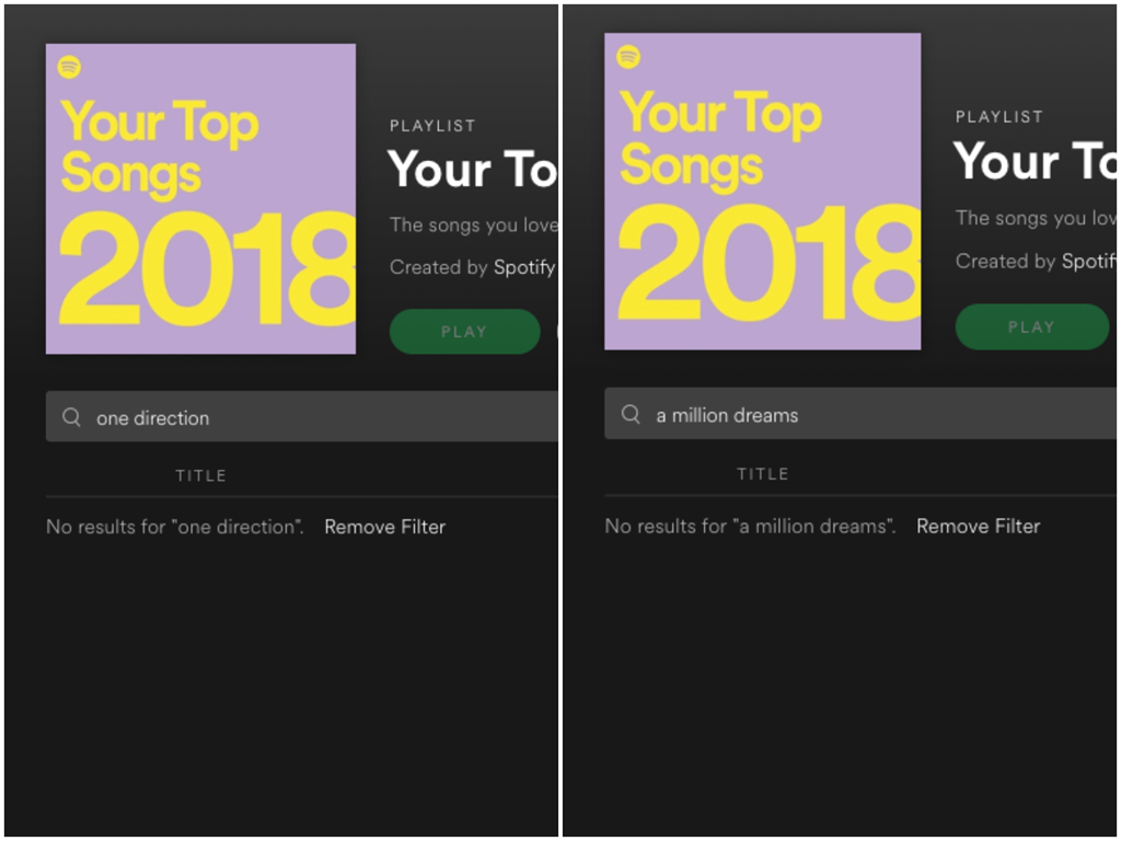 Spotify's annual year in review playlists are out, and the has