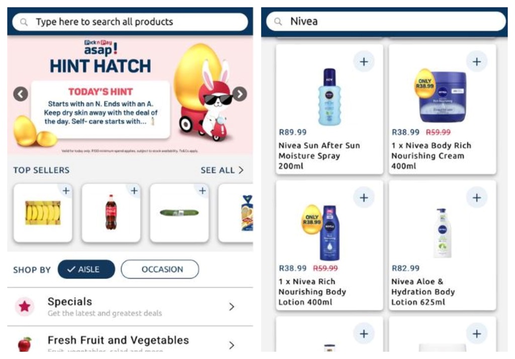 Pick n Pay hint hatch and golden eggs for discount