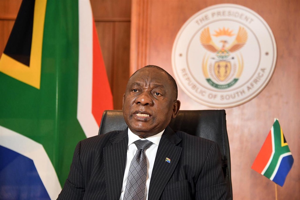 President Cyril Ramaphosa.