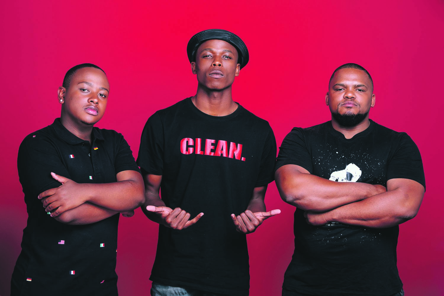 From left: Umlando hitmakers 9umba, Toss and Mdoovar say more hits are coming.
