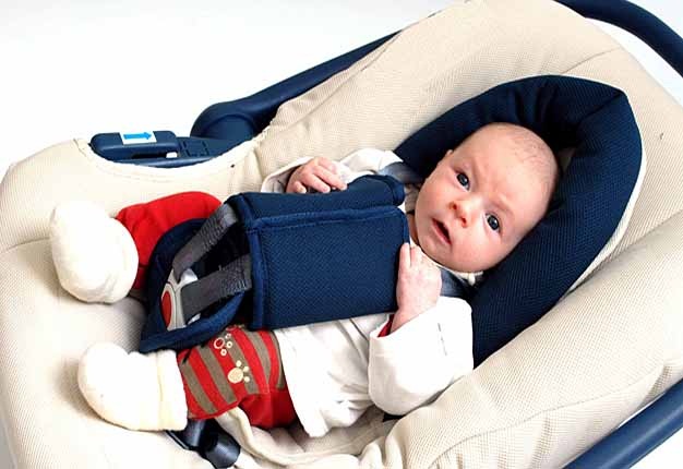 WHAT TO KNOW: Make sure you your child's car seat caters for correct weight, height and fit.