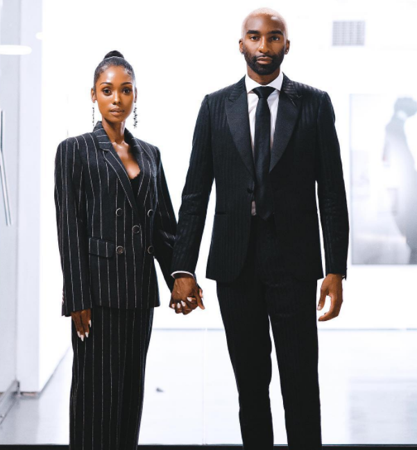 Bianca with her late husband Riky Rick. 