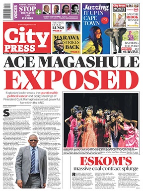 What S In City Press Today Ace Magashule Exposed Brand