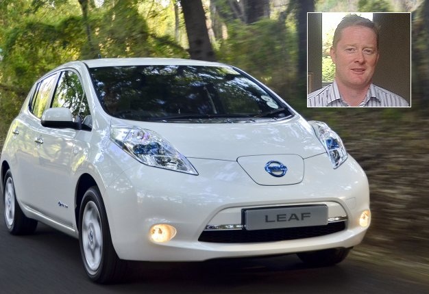 <b>MAKING A DIFFERENCE:</b> Greg Ball, the first Nissan Leaf customer locally, shares his experiences in owning SA’s first first mass-produced EV. <i>Image: WHEELS24, SERGIO DAVIDS</i>