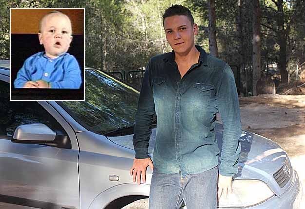 <b>ROOM FOR HUNDREDS OF TOYS:</b> Connor Higley (now 18) poses alongside his Astra. As a baby (inset) he led the charge for Opel’s child safety campaign in 1996. <i>Image: NEWSPRESS</i>