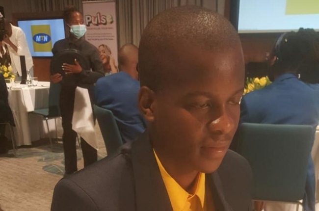 Lethabo Maleka is one of the top 20 matriculants in the class of 2021. (PHOTO: Supplied) 