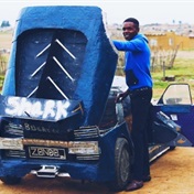KZN man builds dream car from recycled materials