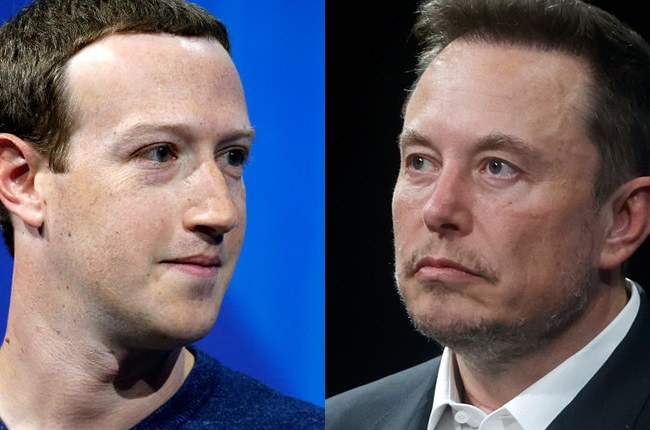Mark Zuckerberg vs Elon Musk.