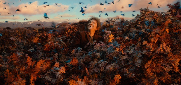 Bilbo Baggins, played by Martin Freeman, in The Hobbit: The Desolation of Smaug. (Warner Bros.)