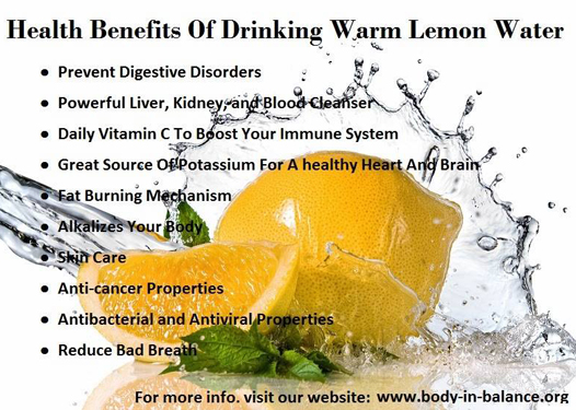 Health Benefits Of Drinking Warm Lemon Water Health24